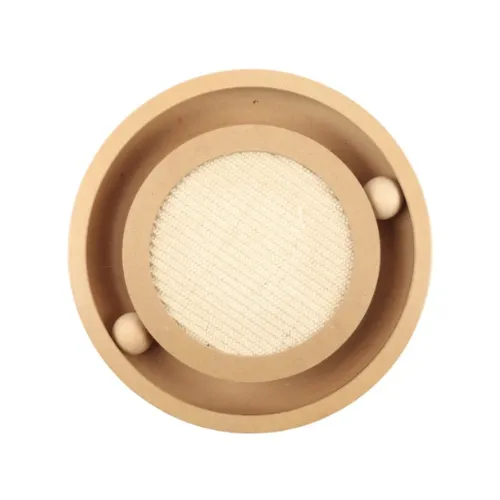 Huhubamboo interaktivní dřevěná hračka pro kočky 32 cm